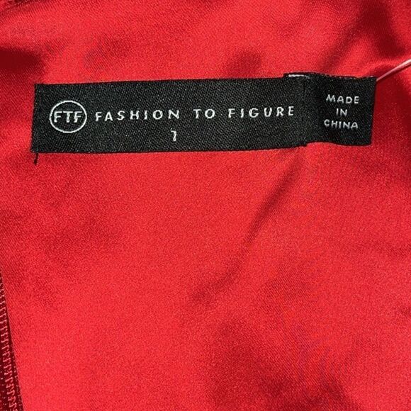 FTF Belted Satin Mini Dress With Tassels - Picture 12 of 14